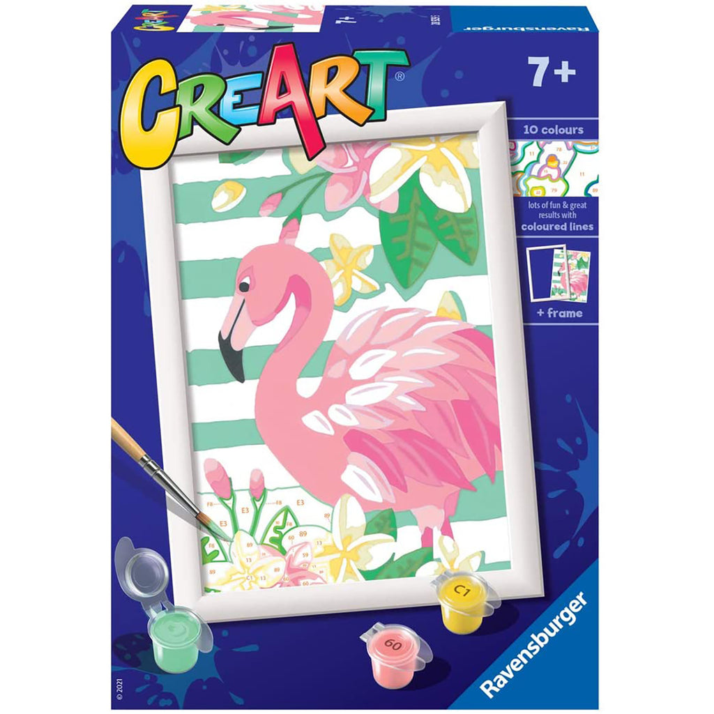 CREART - PICTURA FLAMINGO - RAVENSBURGER (RVSPBN28929) - Libelula Vesela - Jucarii