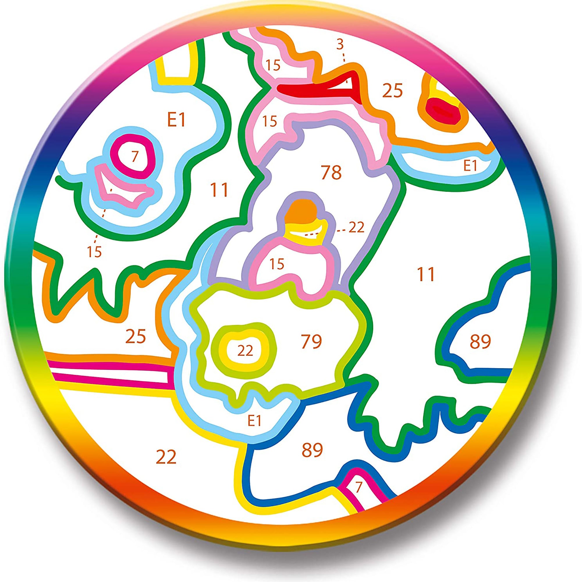 CREART - PICTURA LAMA - RAVENSBURGER (RVSPBN28934) - Libelula Vesela - Jucarii