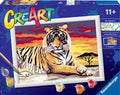 PICTURA PE NUMERE - TIGRU - RAVENSBURGER (RVSPBN28937) - Libelula Vesela - Jucarii