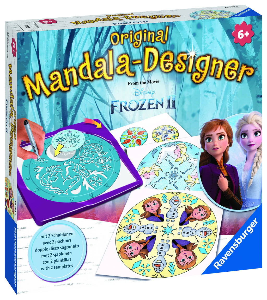 SET CREATIE MIDI MANDALA FROZEN 2 - RAVENSBURGER (RVSAC29026) - Libelula Vesela - Jucarii