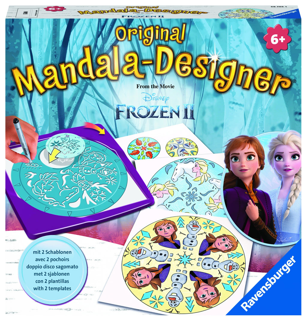 SET CREATIE MIDI MANDALA FROZEN 2 - RAVENSBURGER (RVSAC29026) - Libelula Vesela - Jucarii