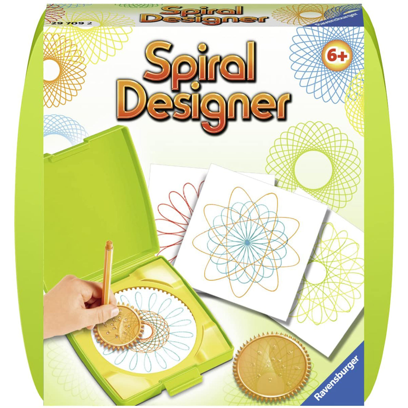 SET CREATIE MINI SPIRALE - VERDE - RAVENSBURGER (RVSAC29709) - Libelula Vesela - Jucarii