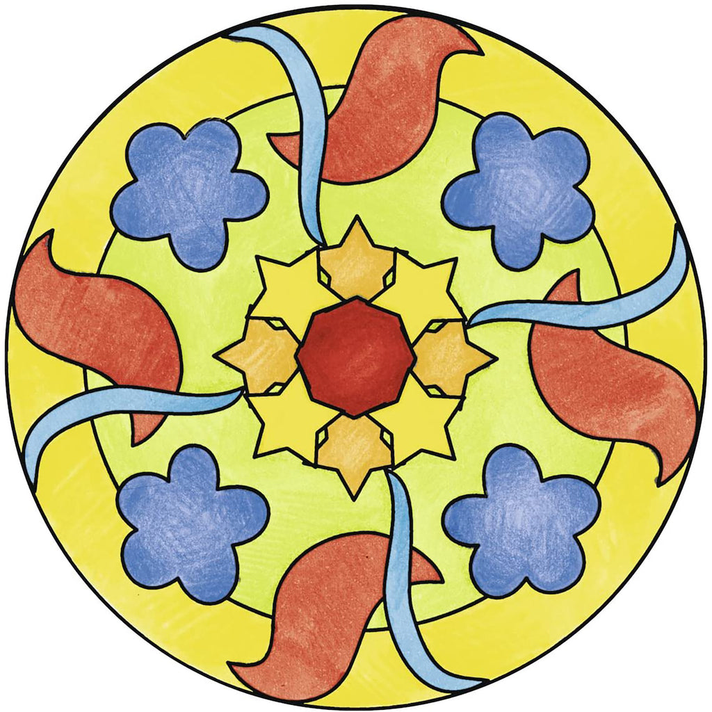 SET DE CREATIE MINI MANDALA CLASIC - RAVENSBURGER (RVSAC29857) - Libelula Vesela - Jucarii
