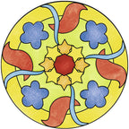 SET DE CREATIE MINI MANDALA CLASIC - RAVENSBURGER (RVSAC29857) - Libelula Vesela - Jucarii