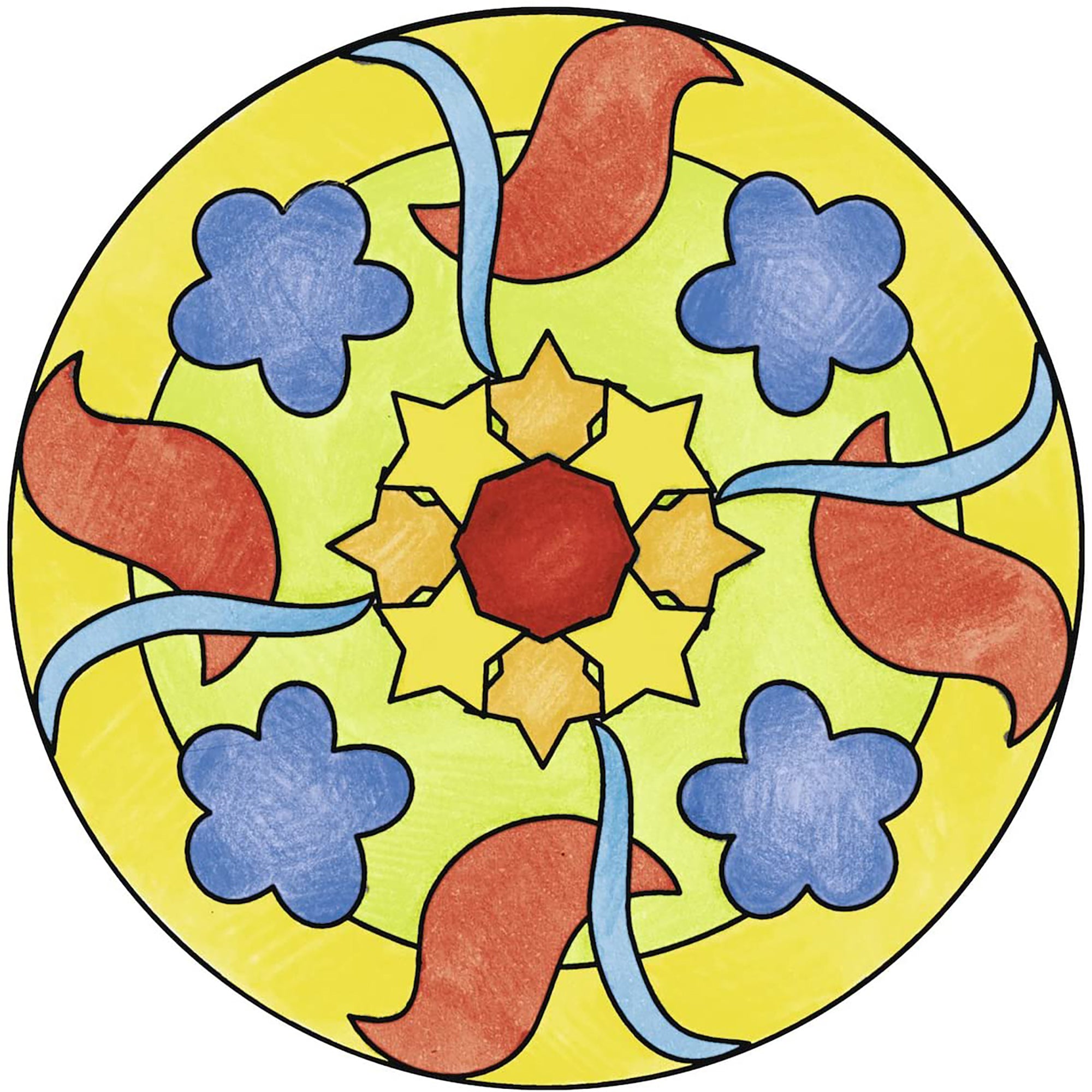 SET DE CREATIE MINI MANDALA CLASIC - RAVENSBURGER (RVSAC29857) - Libelula Vesela - Jucarii