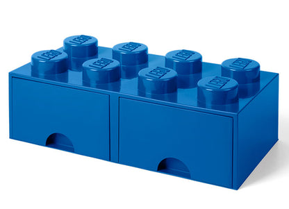 CUTIE DEPOZITARE LEGO 2X4 CU SERTARE, ALBASTRU - LEGO (40061731) - Libelula Vesela - Jucarii