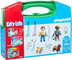 PLAYMOBIL - SET PORTABIL COPII CU CATELUSI - PLAYMOBIL (PM70530) - Libelula Vesela - Jucarii