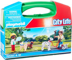 PLAYMOBIL - SET PORTABIL COPII CU CATELUSI - PLAYMOBIL (PM70530) - Libelula Vesela - Jucarii