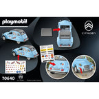 CITROEN 2 CV - PLAYMOBIL CLASSIC CARS (PM70640) - Libelula Vesela - Jucarii