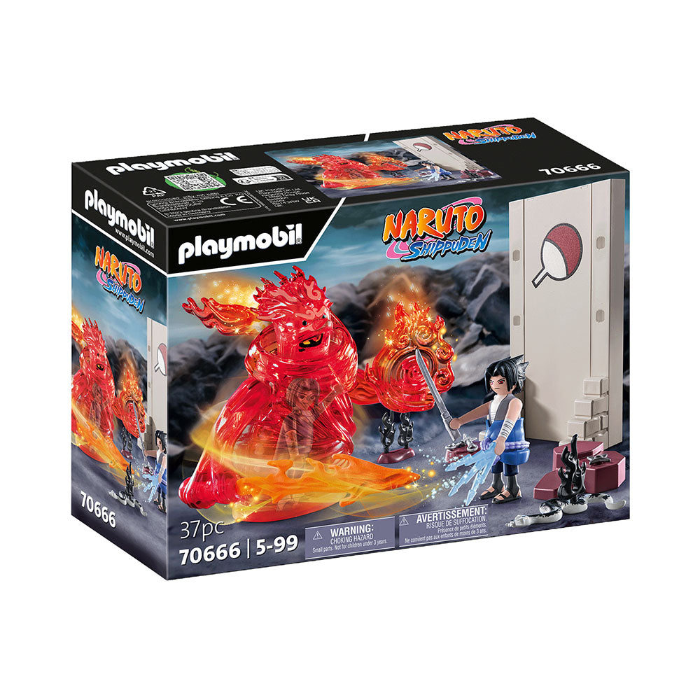 SASUKE CONTRA ITACHI - PLAYMOBIL NARUTO (PM70666) - Libelula Vesela - Jucarii