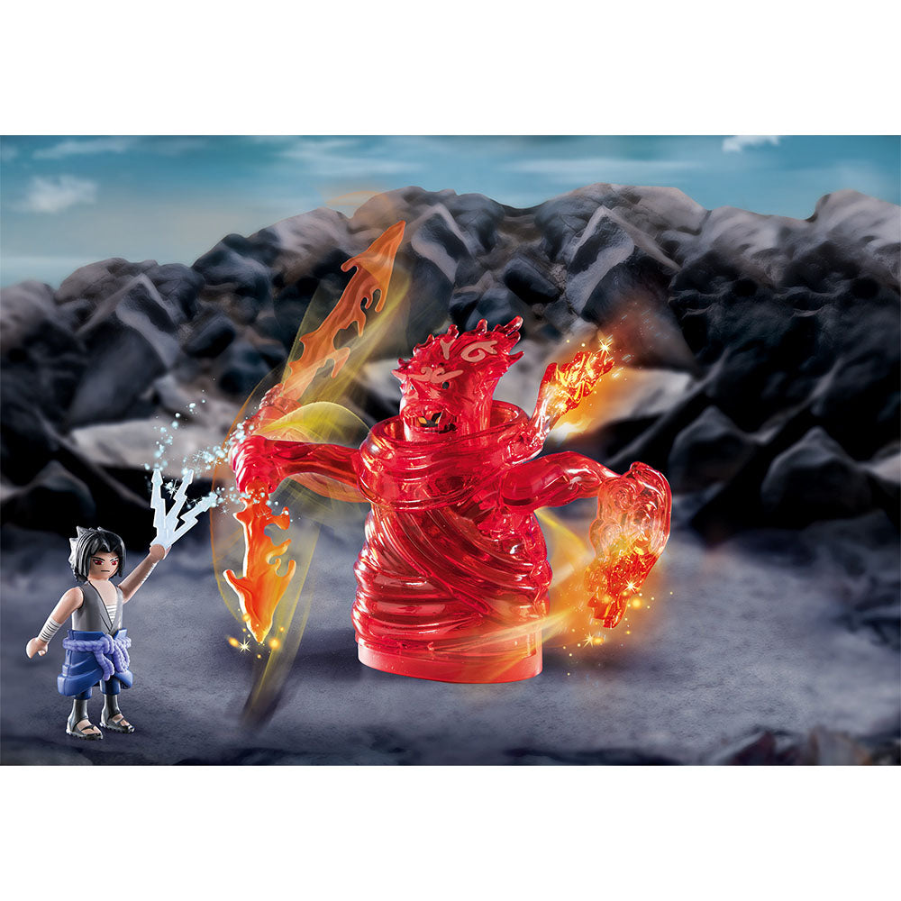 SASUKE CONTRA ITACHI - PLAYMOBIL NARUTO (PM70666) - Libelula Vesela - Jucarii