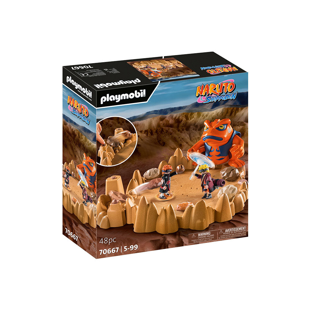NARUTO CONTRA PAIN - PLAYMOBIL NARUTO (PM70667) - Libelula Vesela - Jucarii