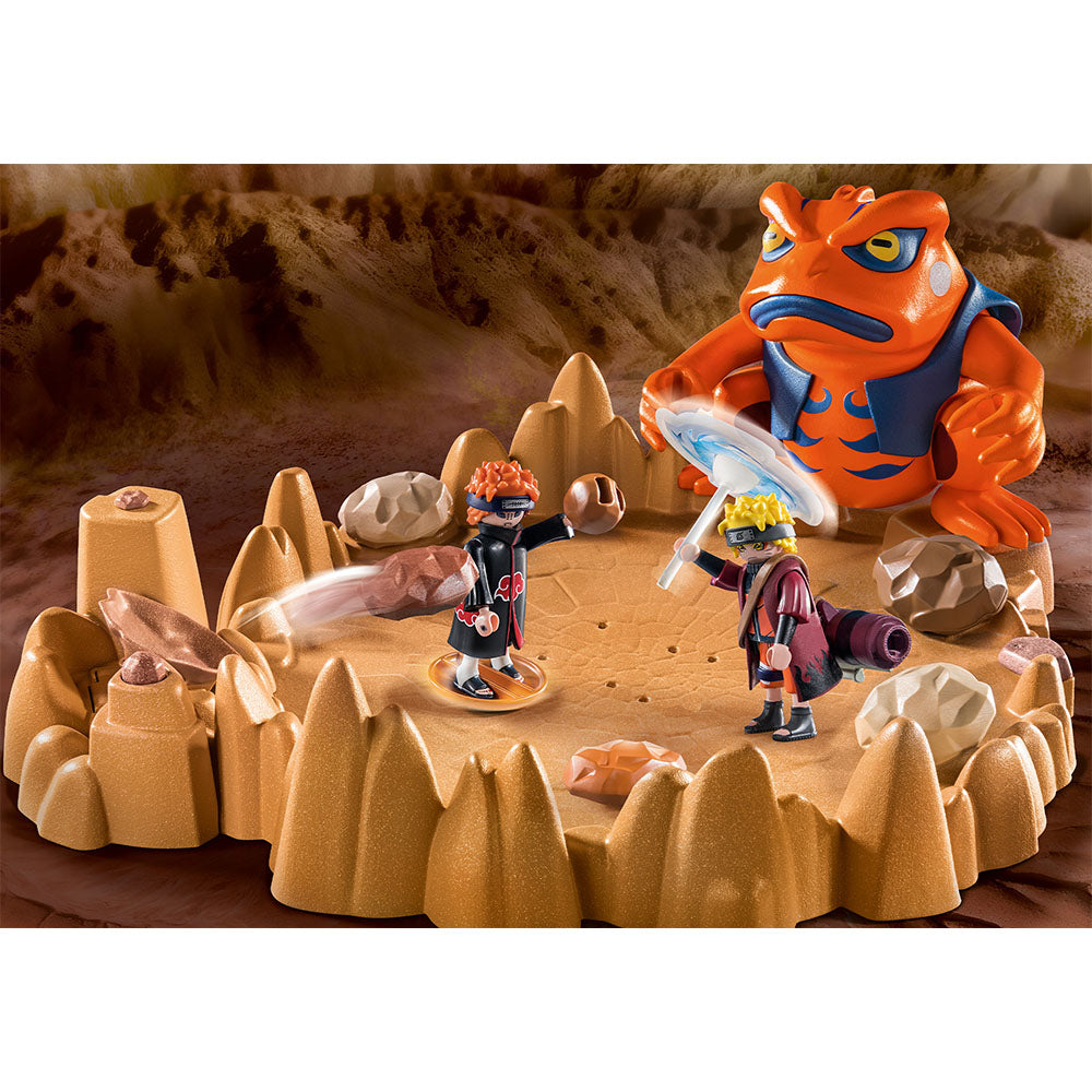 NARUTO CONTRA PAIN - PLAYMOBIL NARUTO (PM70667) - Libelula Vesela - Jucarii