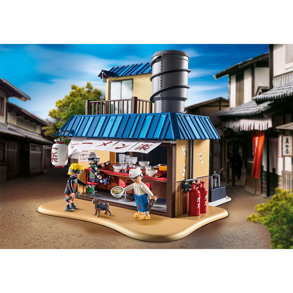 MAGAZINUL ICHIRAKU RAMEN - PLAYMOBIL NARUTO (PM70668) - Libelula Vesela - Jucarii