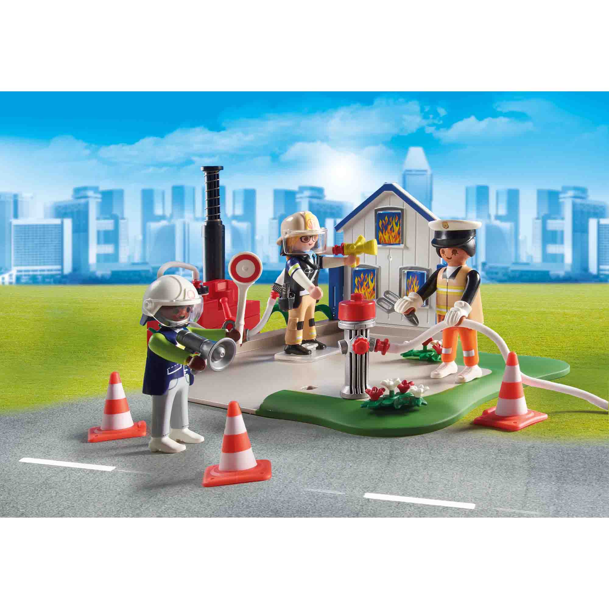 PLAYMOBIL - CREEAZA PROPRIA FIGURINA - MISIUNEA DE SALVARE - PLAYMOBIL (PM70980) - Libelula Vesela - Jucarii