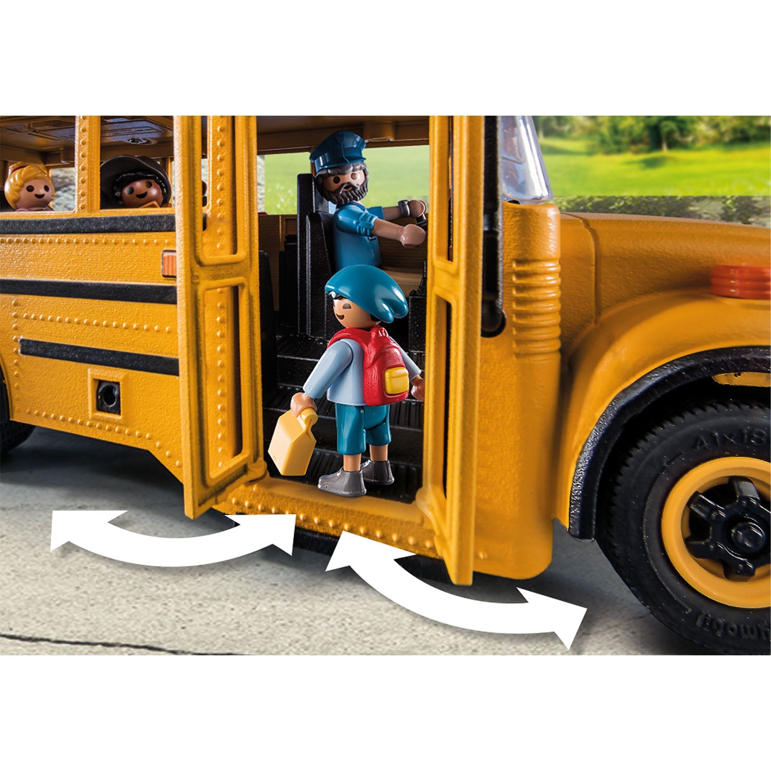 PLAYMOBIL - AUTOBUZ SCOLAR US - PLAYMOBIL (PM70983) - Libelula Vesela - Jucarii