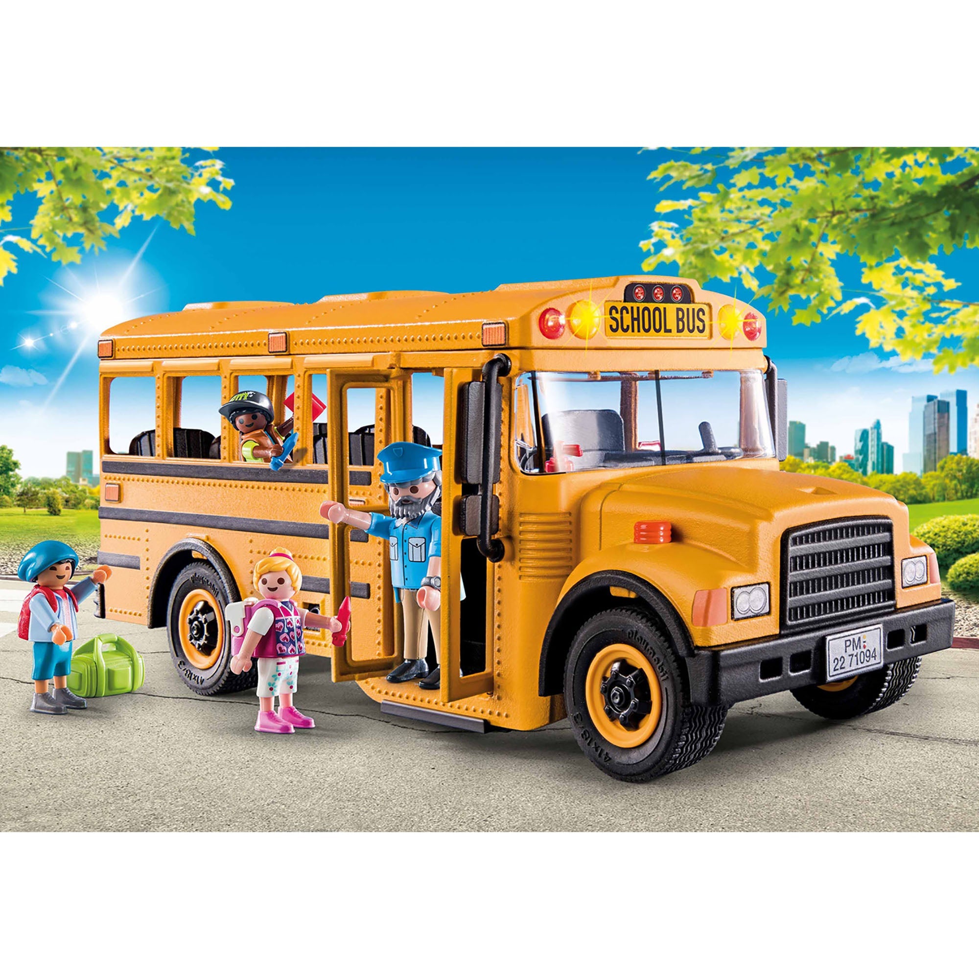 PLAYMOBIL - AUTOBUZ SCOLAR US - PLAYMOBIL (PM70983) - Libelula Vesela - Jucarii