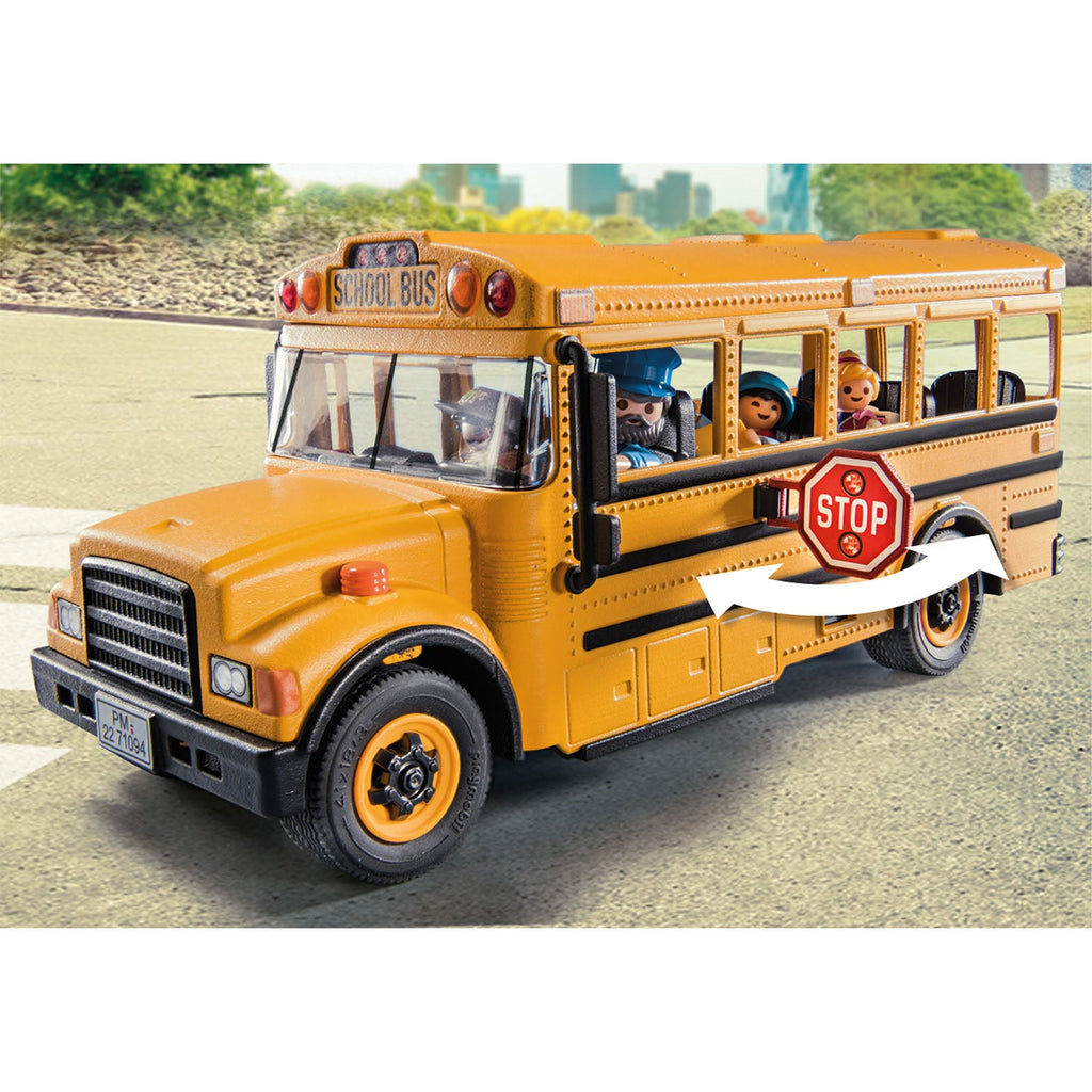 PLAYMOBIL - AUTOBUZ SCOLAR US - PLAYMOBIL (PM70983) - Libelula Vesela - Jucarii