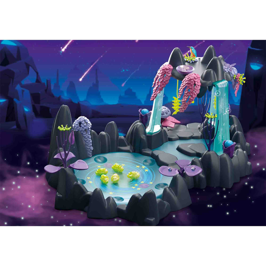 LACUL LUI MOON FAIRY - PLAYMOBIL ADVENTURES OF AYUMA (PM71032) - Libelula Vesela - Jucarii