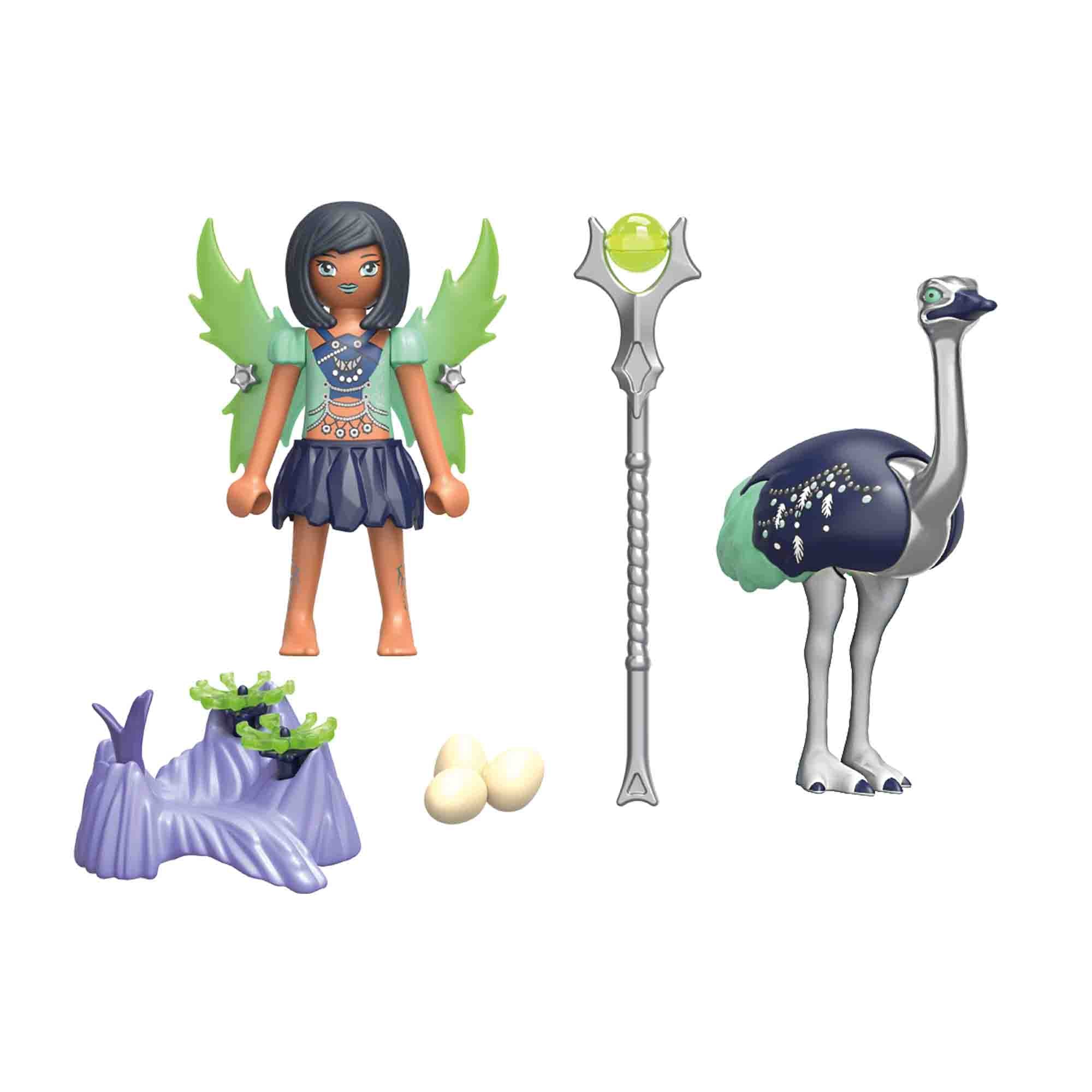 MOON FAIRY CU ANIMALUT DE SUFLET - PLAYMOBIL ADVENTURES OF AYUMA (PM71033) - Libelula Vesela - Jucarii