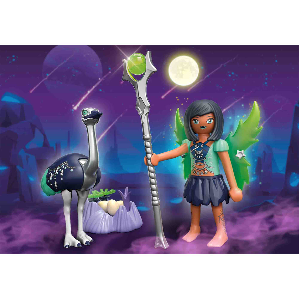 MOON FAIRY CU ANIMALUT DE SUFLET - PLAYMOBIL ADVENTURES OF AYUMA (PM71033) - Libelula Vesela - Jucarii