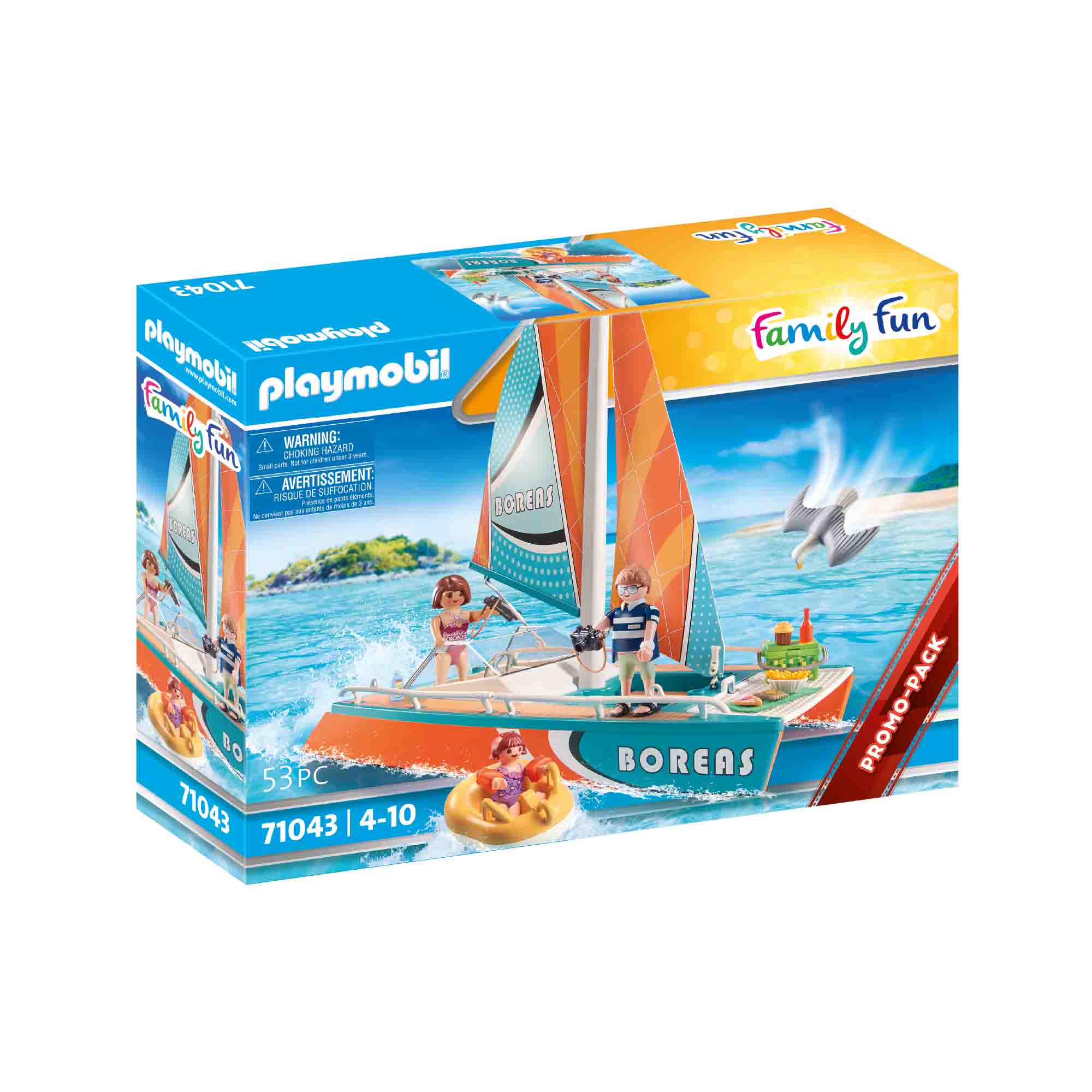 PLAYMOBIL - CATAMARAN - PLAYMOBIL (PM71043) - Libelula Vesela - Jucarii