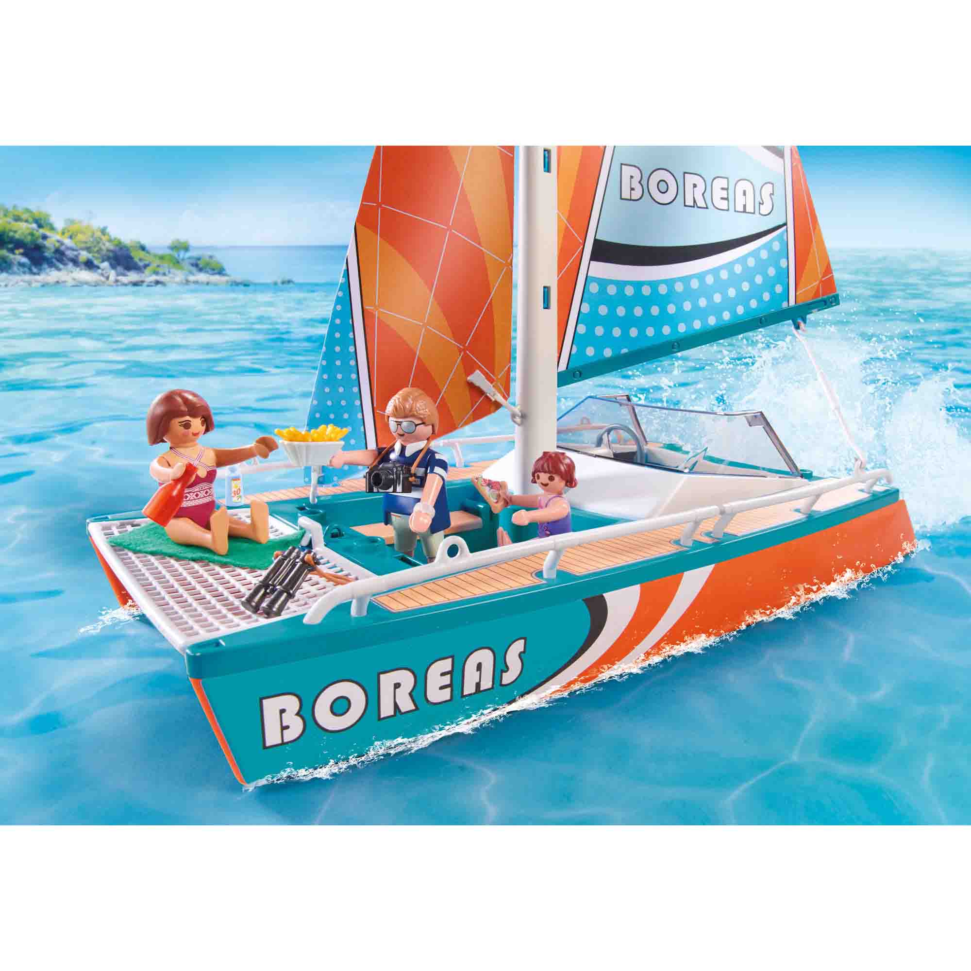 PLAYMOBIL - CATAMARAN - PLAYMOBIL (PM71043) - Libelula Vesela - Jucarii