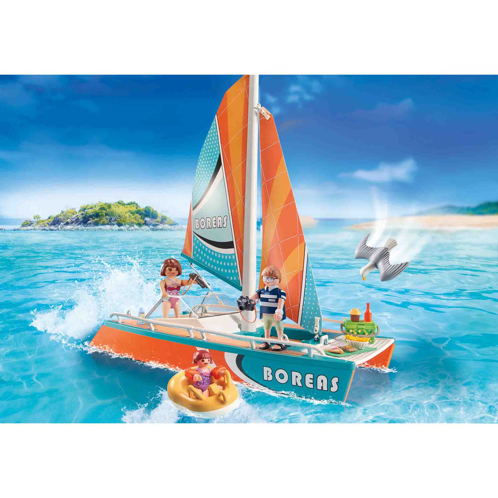 PLAYMOBIL - CATAMARAN - PLAYMOBIL (PM71043) - Libelula Vesela - Jucarii