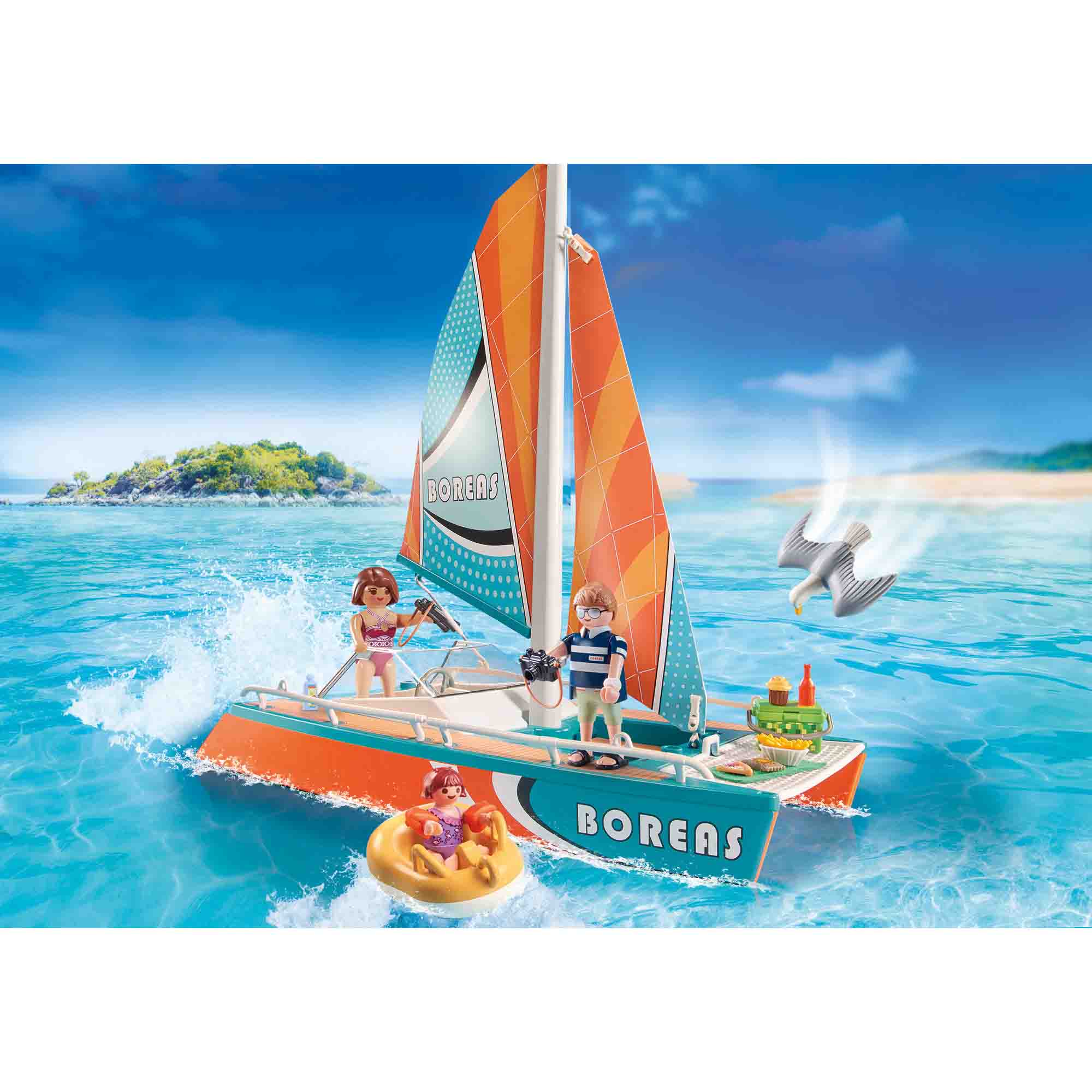 PLAYMOBIL - CATAMARAN - PLAYMOBIL (PM71043) - Libelula Vesela - Jucarii