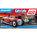 SET MASINA DE CURSE - PLAYMOBIL VEHICLES (PM71078) - Libelula Vesela - Jucarii