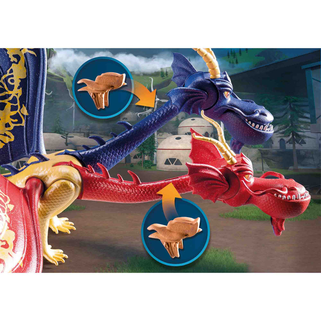 DRAGONS: WU & WEI & JUN - PLAYMOBIL DRAGONS THE NINE REALMS (PM71080) - Libelula Vesela - Jucarii