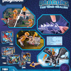 DRAGONS: THUNDER & TOM - PLAYMOBIL DRAGONS THE NINE REALMS (PM71081) - Libelula Vesela - Jucarii