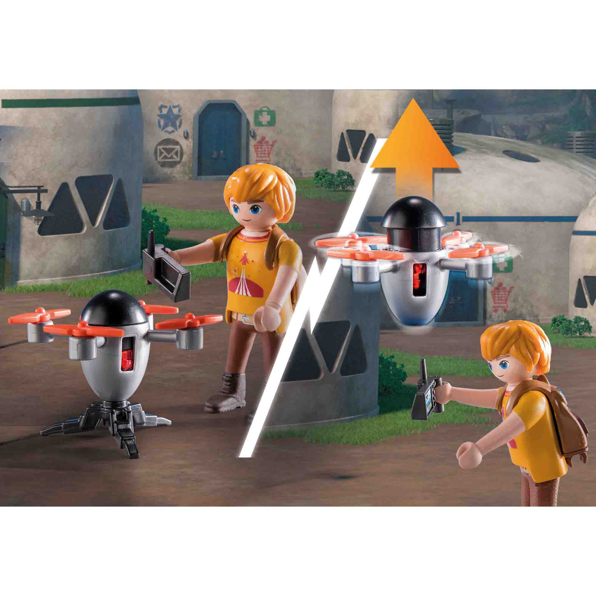 DRAGONS: THUNDER & TOM - PLAYMOBIL DRAGONS THE NINE REALMS (PM71081) - Libelula Vesela - Jucarii