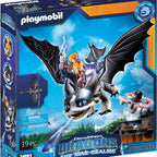 DRAGONS: THUNDER & TOM - PLAYMOBIL DRAGONS THE NINE REALMS (PM71081) - Libelula Vesela - Jucarii