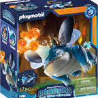 DRAGONS: PLOWHORN & D'ANGELO - PLAYMOBIL DRAGONS THE NINE REALMS (PM71082) - Libelula Vesela - Jucarii
