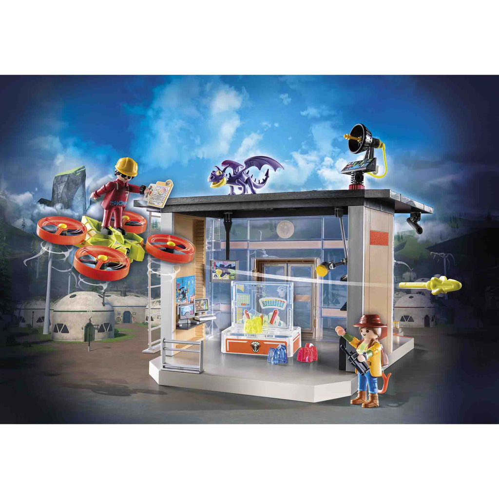 DRAGONS: LABORATORUL LUI ICARIS - PLAYMOBIL DRAGONS THE NINE REALMS (PM71084) - Libelula Vesela - Jucarii