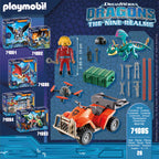 DRAGONS: VEHICULUL LUI ICARIS SI PHIL - PLAYMOBIL DRAGONS THE NINE REALMS (PM71085) - Libelula Vesela - Jucarii