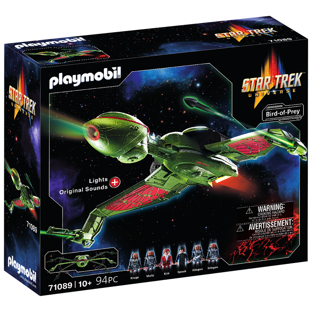 PLAYMOBIL - STAR TREK - NAVA KLINGON - PLAYMOBIL (PM71089) - Libelula Vesela - Jucarii