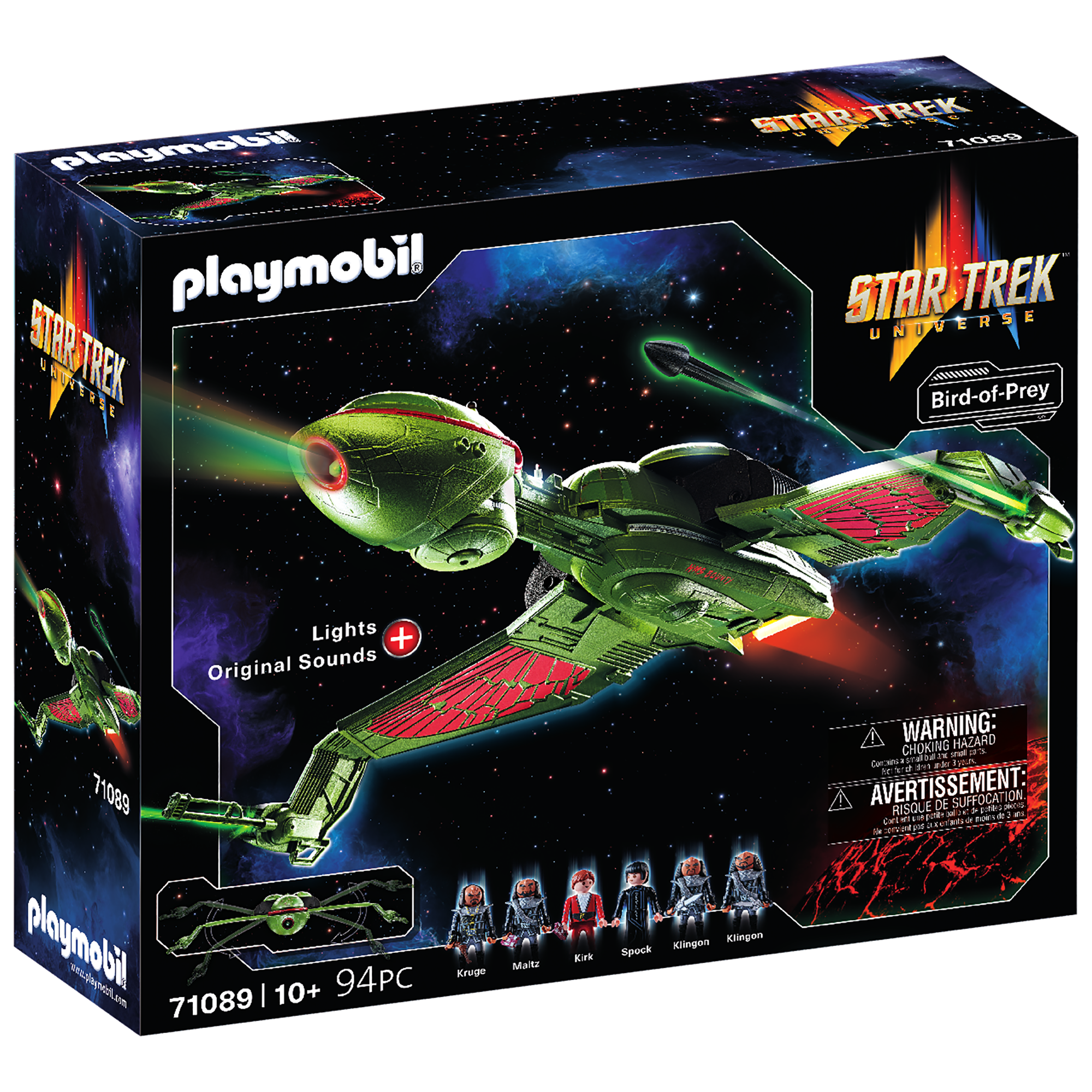 PLAYMOBIL - STAR TREK - NAVA KLINGON - PLAYMOBIL (PM71089) - Libelula Vesela - Jucarii