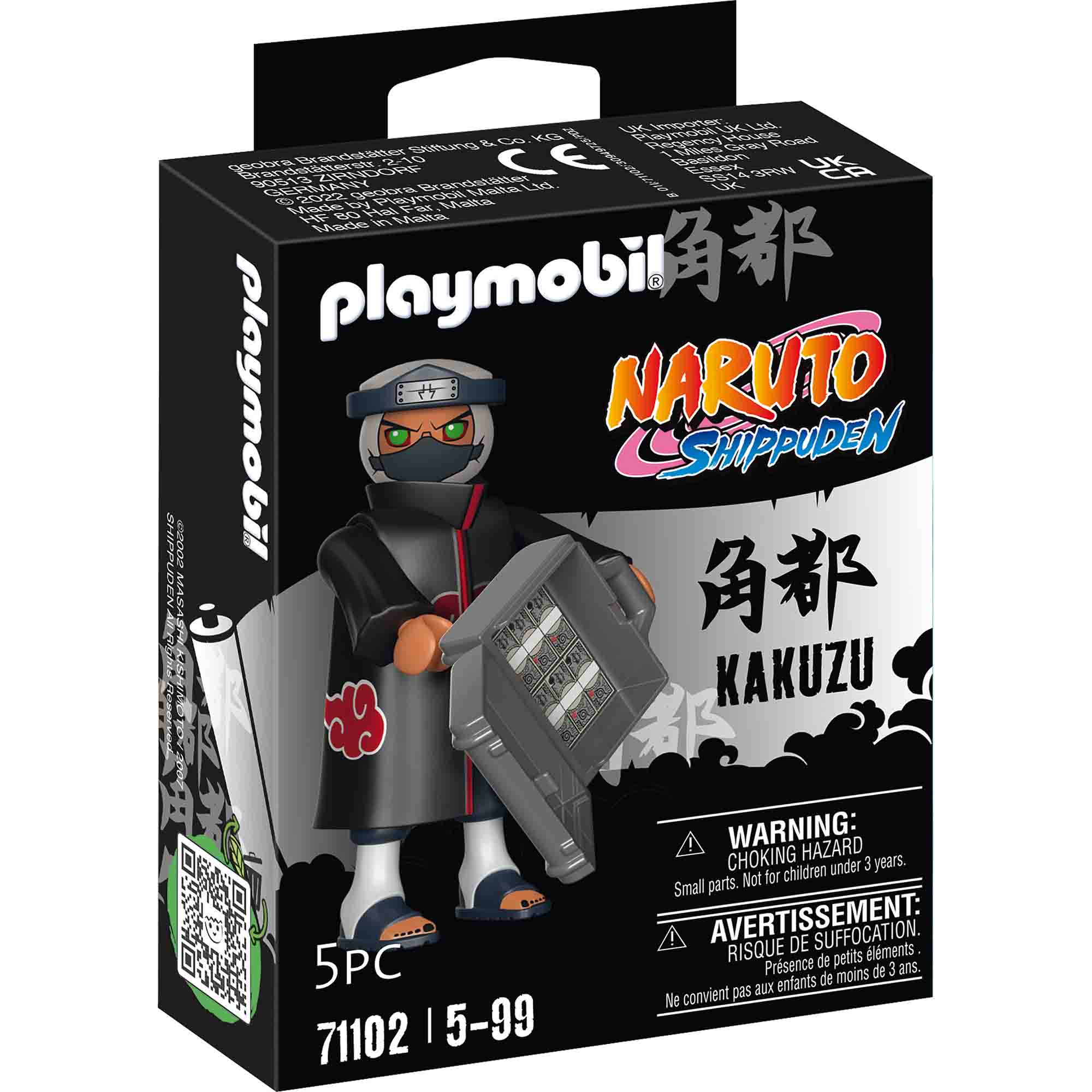KAKUZU - PLAYMOBIL NARUTO (PM71102) - Libelula Vesela - Jucarii
