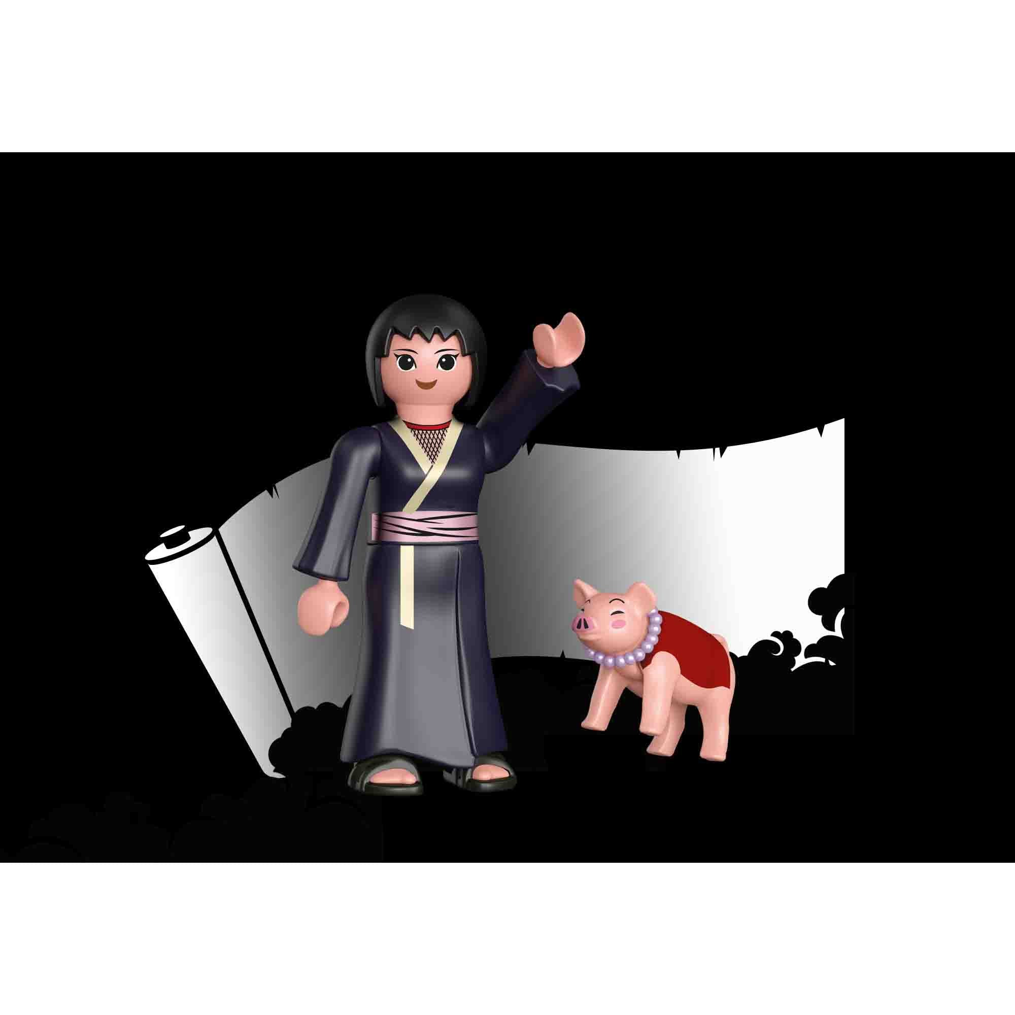 SHIZUNE - PLAYMOBIL NARUTO (PM71115) - Libelula Vesela - Jucarii