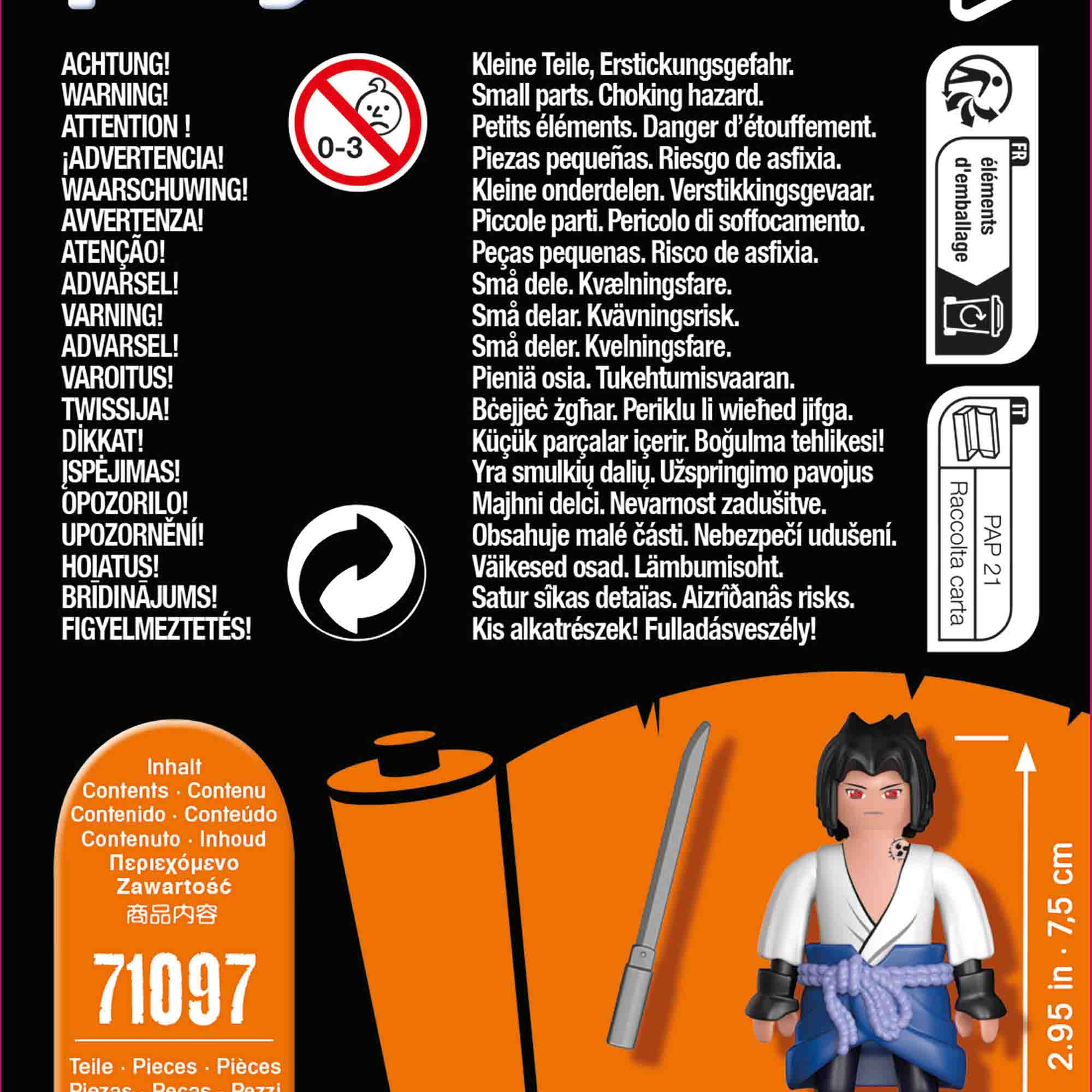 KISAME - PLAYMOBIL NARUTO (PM71117) - Libelula Vesela - Jucarii