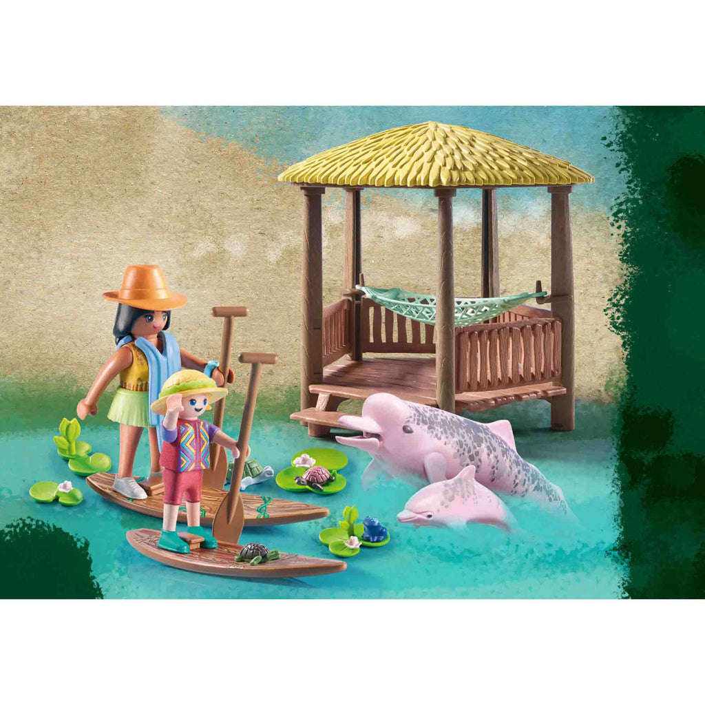 PLAYMOBIL - TUR DE VASLIT CU DELFINI - PLAYMOBIL (PM71143) - Libelula Vesela - Jucarii