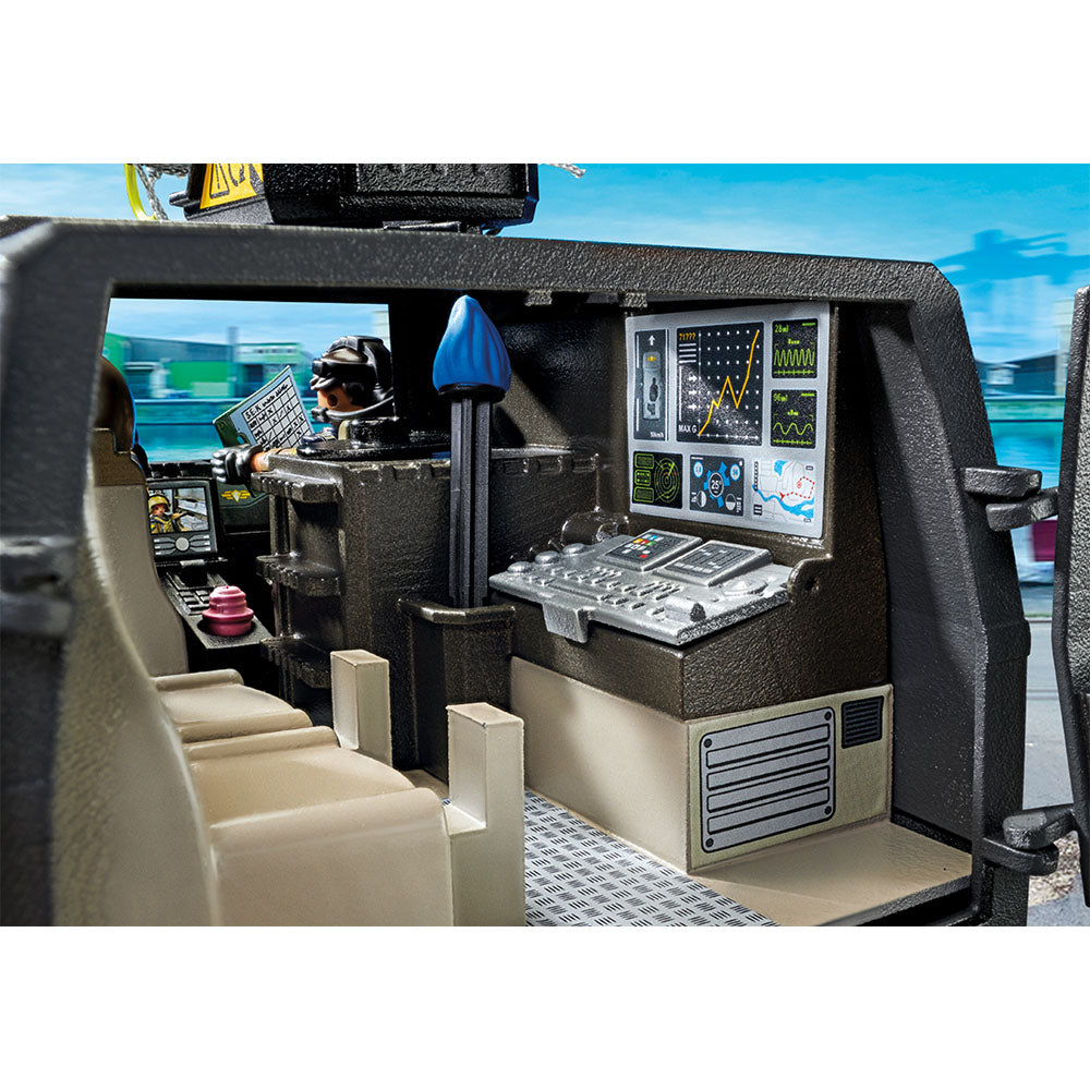 VEHICULUL DE TEREN AL ECHIPEI SWAT - PLAYMOBIL CITY ACTION (PM71144) - Libelula Vesela - Jucarii