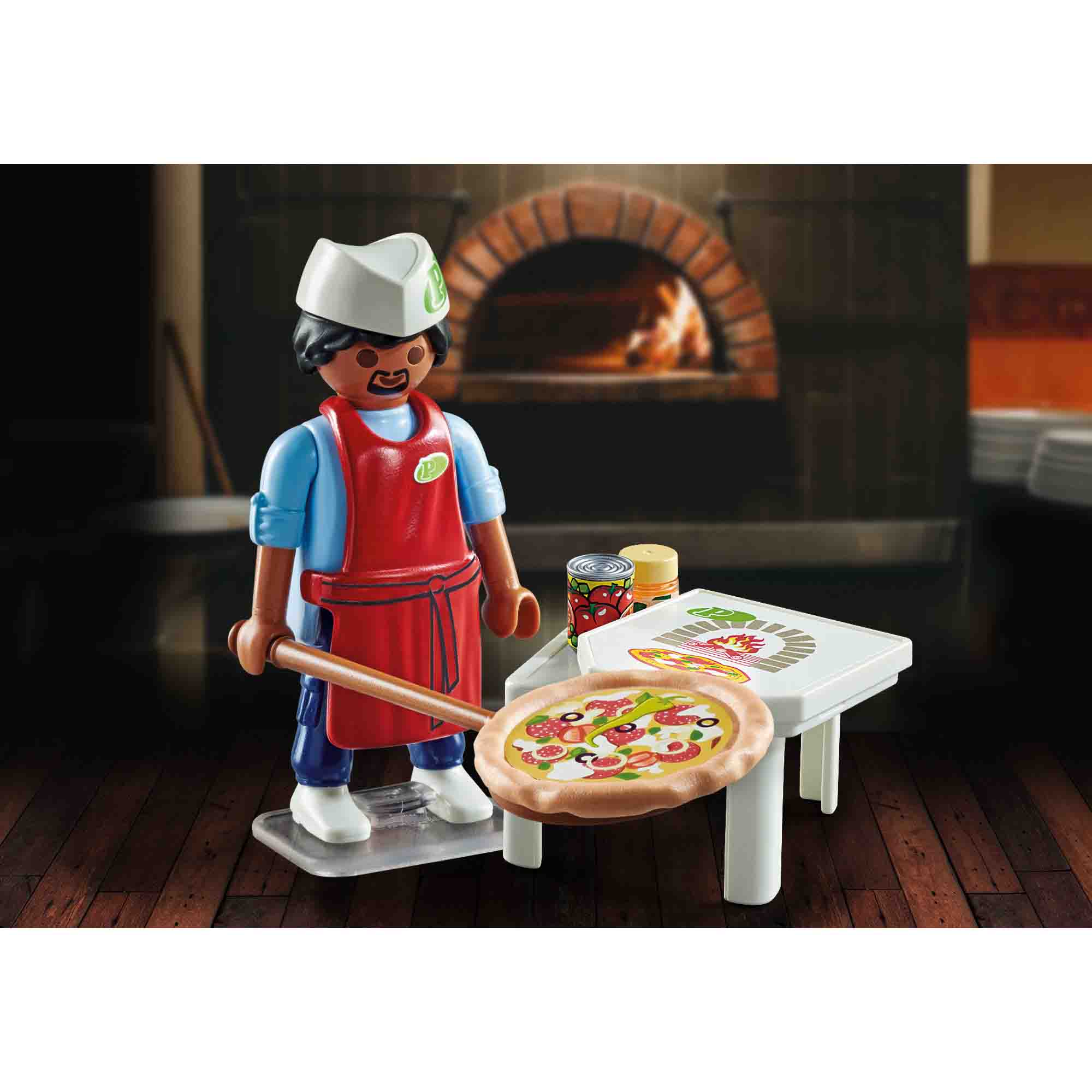 PLAYMOBIL - FIGURINA PIZZER - PLAYMOBIL (PM71161) - Libelula Vesela - Jucarii