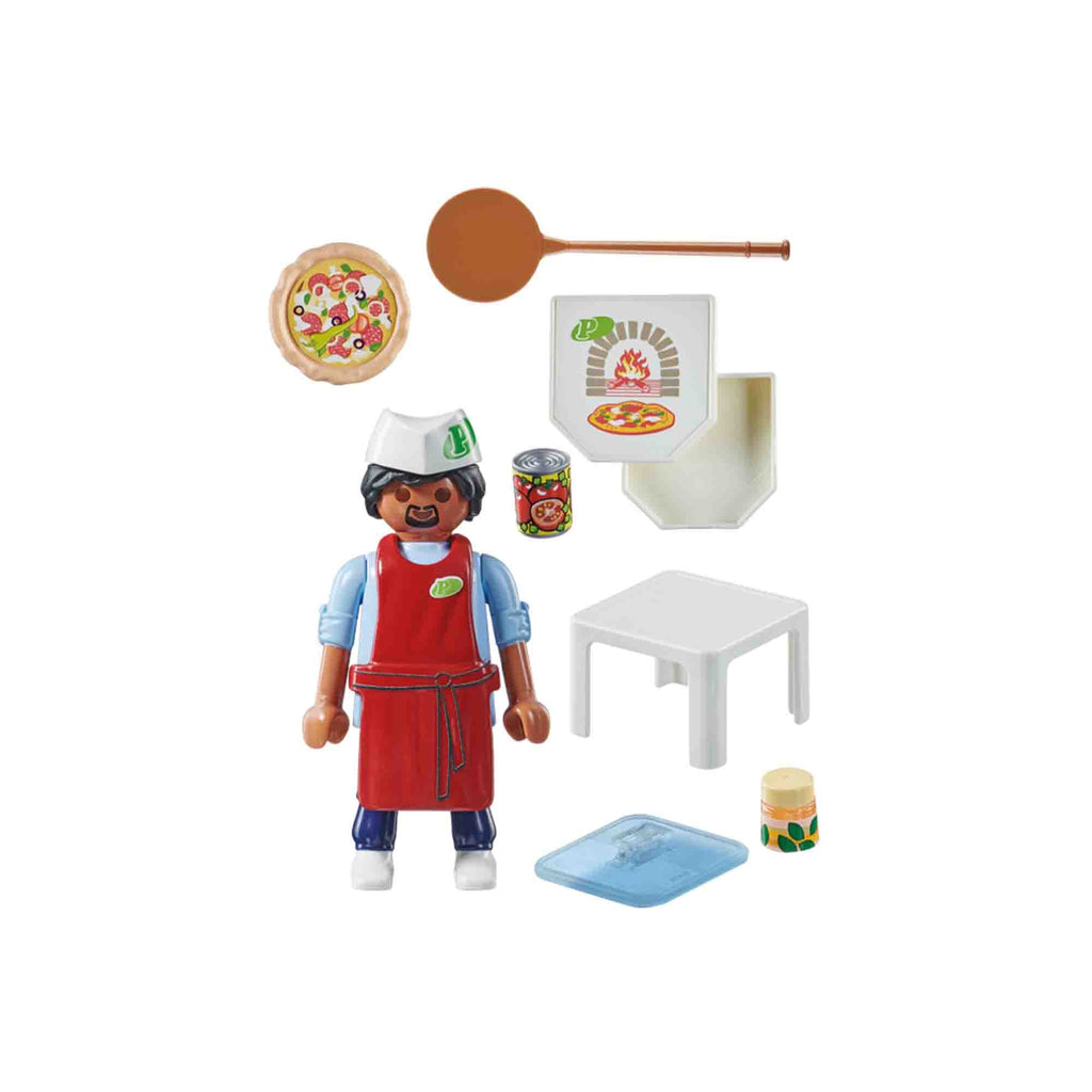 PLAYMOBIL - FIGURINA PIZZER - PLAYMOBIL (PM71161) - Libelula Vesela - Jucarii