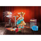 SET CADOU CANTAREATA DE MUZICA COUNTRY - PLAYMOBIL FAMILY FUN (PM71184) - Libelula Vesela - Jucarii