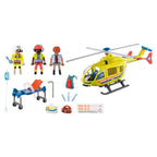 PLAYMOBIL - ELICOPTER GALBEN DE SALVARE - PLAYMOBIL (PM71203) - Libelula Vesela - Jucarii