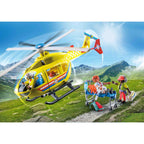 PLAYMOBIL - ELICOPTER GALBEN DE SALVARE - PLAYMOBIL (PM71203) - Libelula Vesela - Jucarii