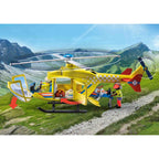 PLAYMOBIL - ELICOPTER GALBEN DE SALVARE - PLAYMOBIL (PM71203) - Libelula Vesela - Jucarii